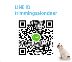 LINE ID　trimmingsalondear
